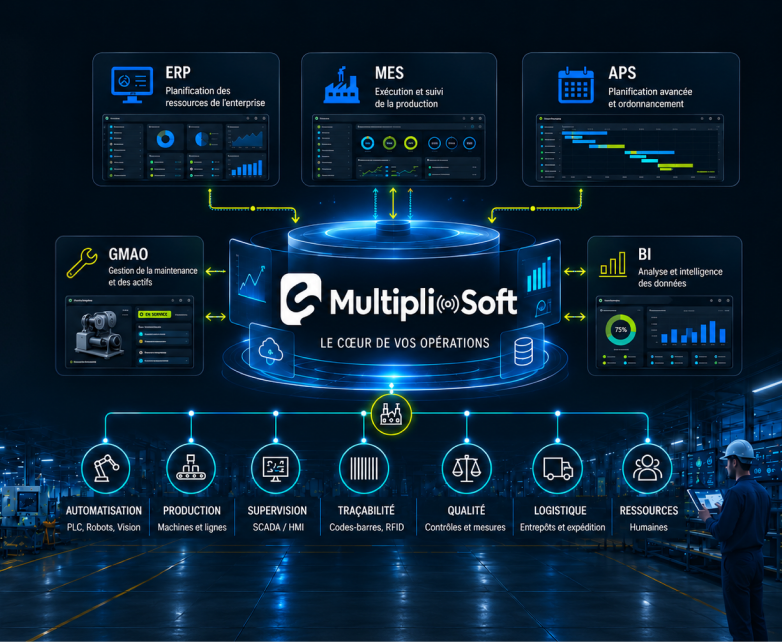 Multipli-Soft connecté à l'écosystème