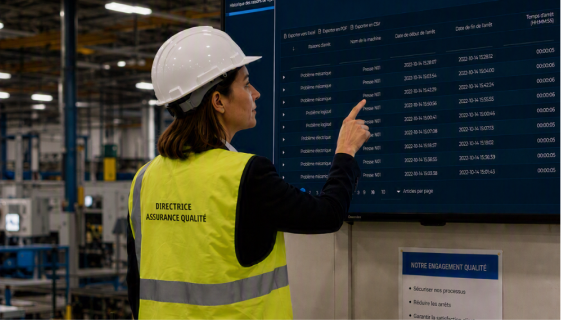 Aperçu Hubserve pour équipes d'amélioration continue