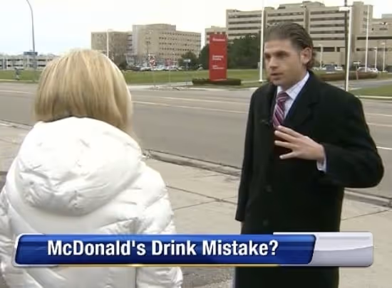 Lawsuit claims Royal Oak McDonald’s served glass in frappuccino