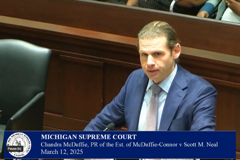 Jon Marko Argues Major Case Before Michigan Supreme Court: