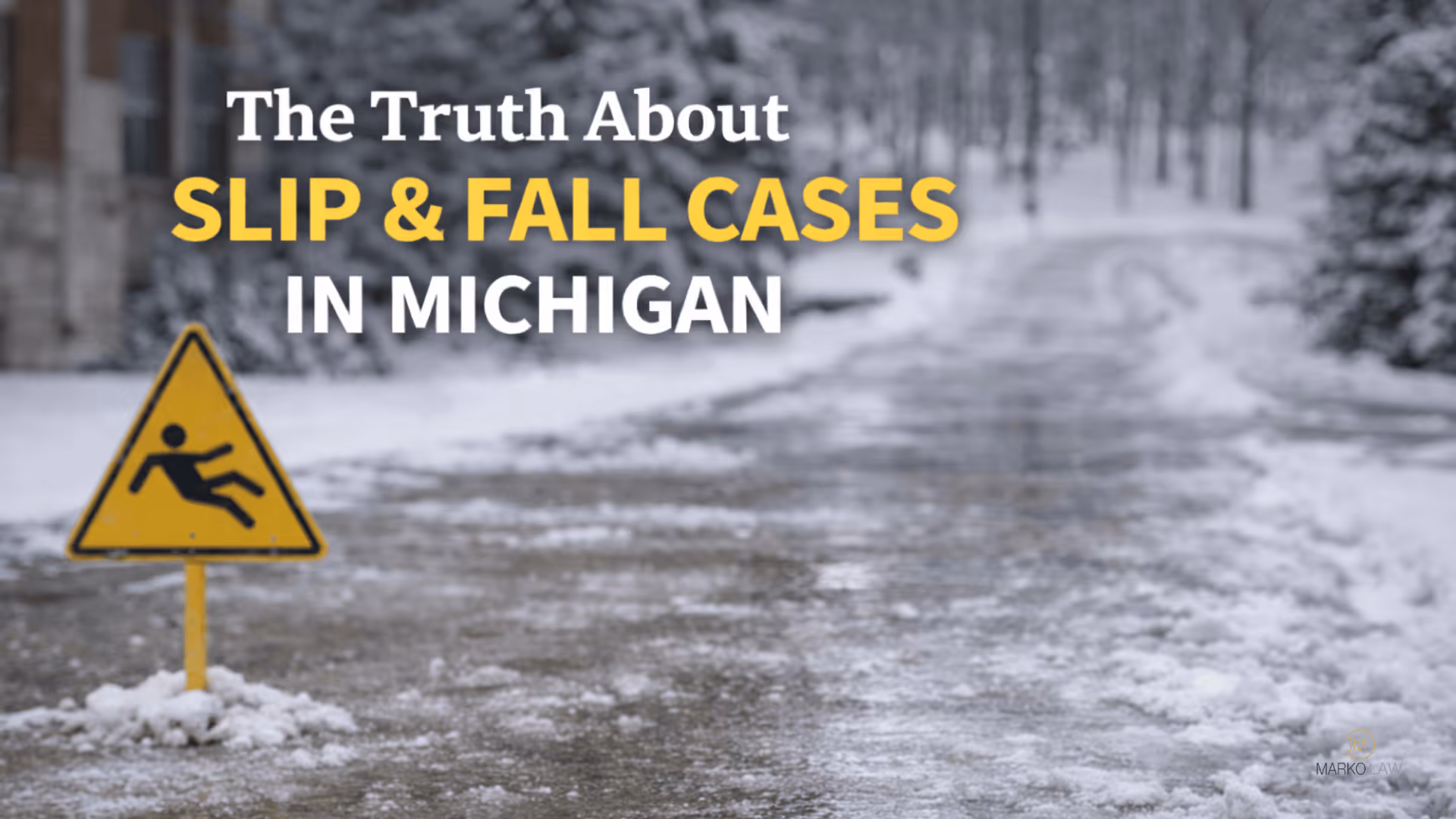 The Truth About Slip & Fall Cases in Michigan: Don’t Believe These 5 Myths