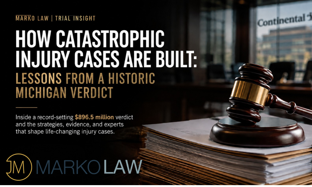 How Catastrophic Injury Cases Are Built: Lessons From a Historic Michigan Verdict