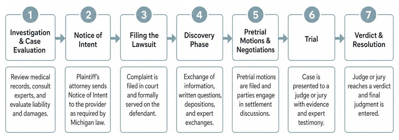 Medical Malpractice Lawsuit Stages Medical Malpractice Lawsuit Stages