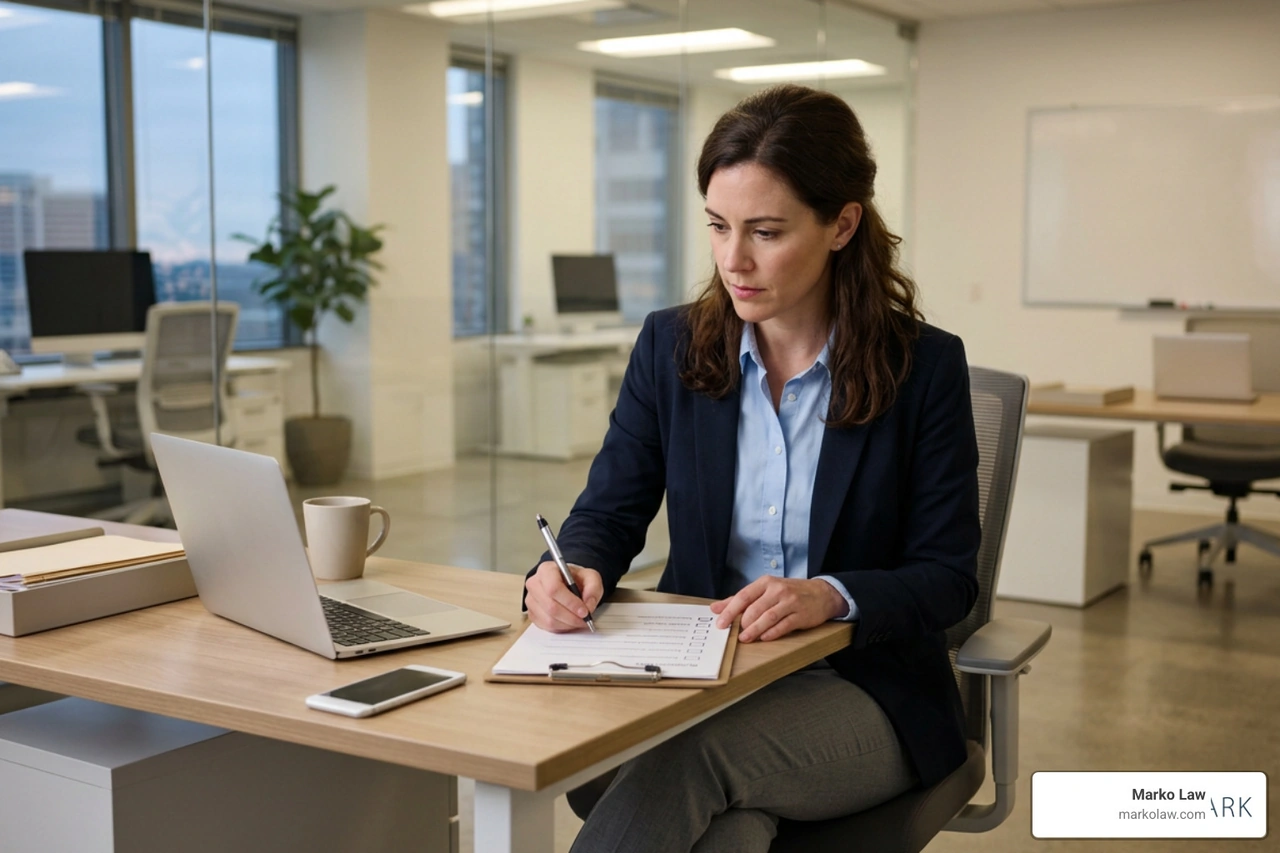 Michigan Harassment Documentation Checklist: Don't Let Crucial Evidence Slip Away