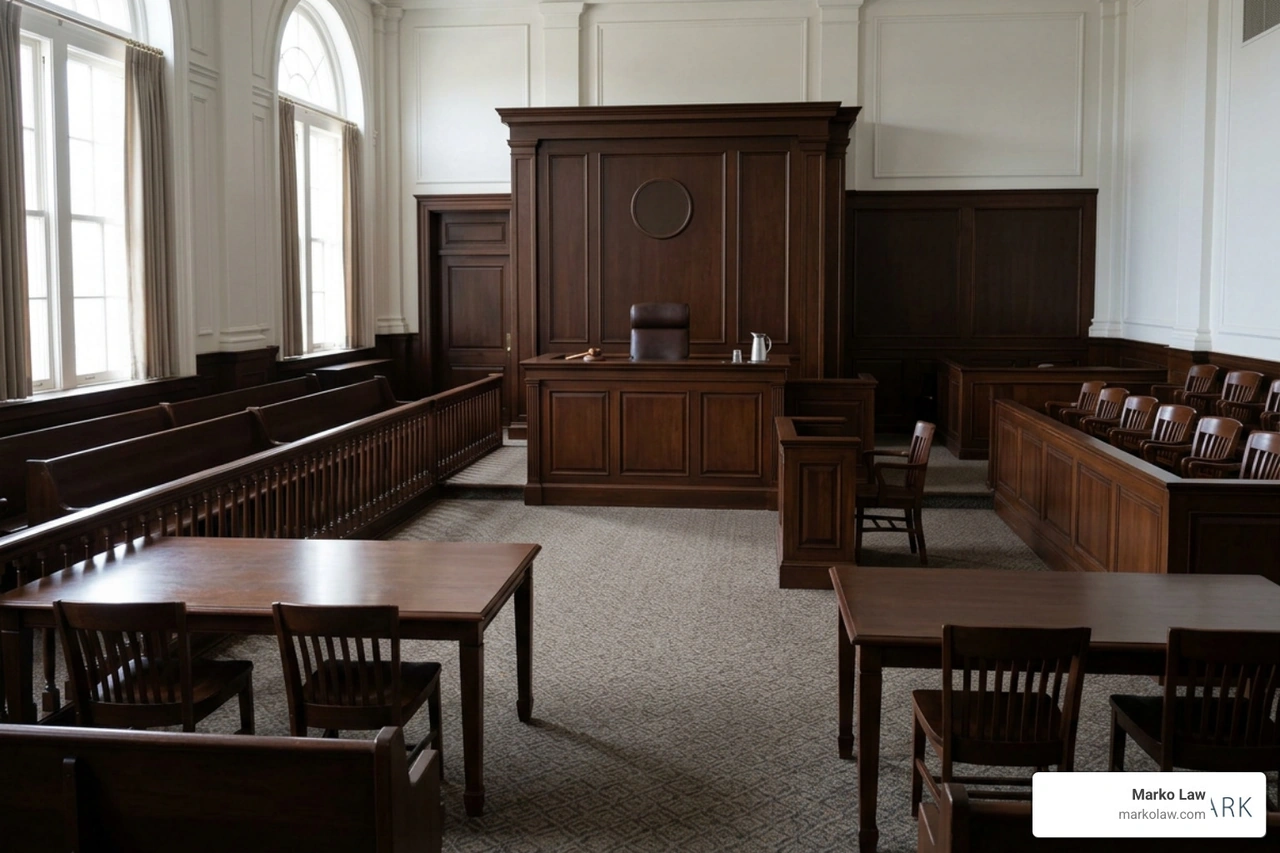 courtroom trial setting courtroom trial setting