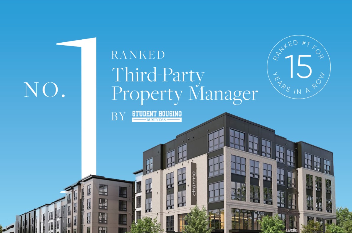 Asset Living Ranked No. 1 Third-Party Property Manager 15 Years in a Row by Student Housing Business 
