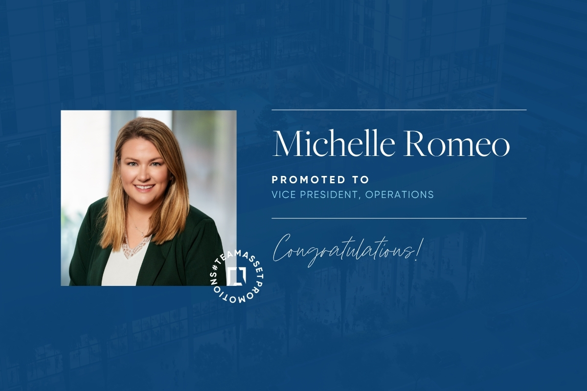 Asset Living Promotes Michelle Romeo to Vice President, Operations
