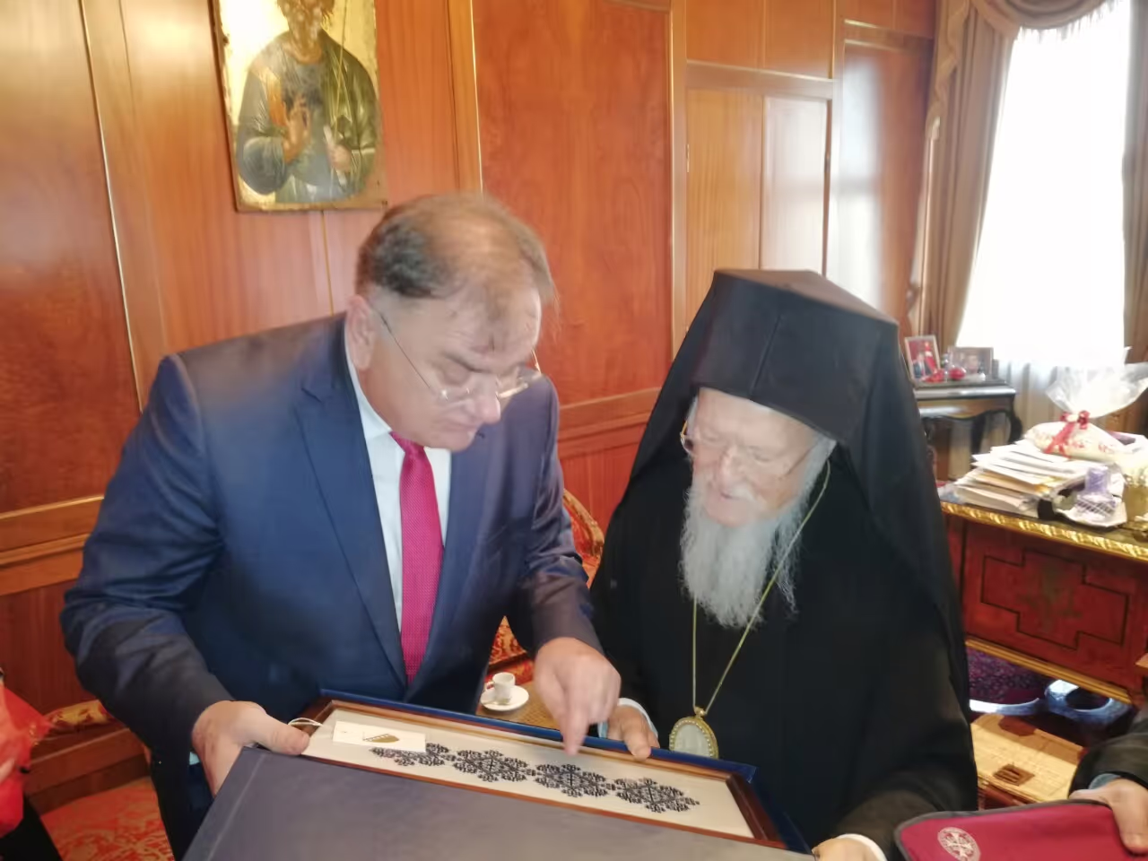 Иванић посјетио васељенског патријарха Вартоломеја