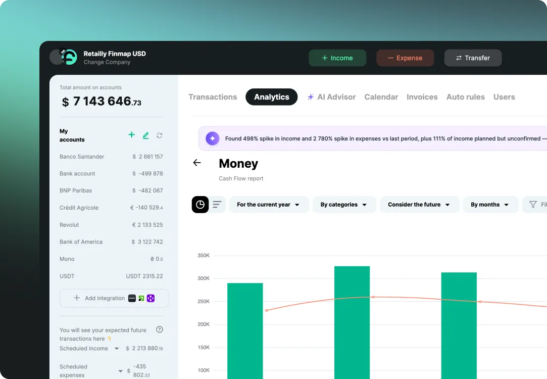 Aalto mobile app UI with two home listings and a title at the top saying 12 new matches