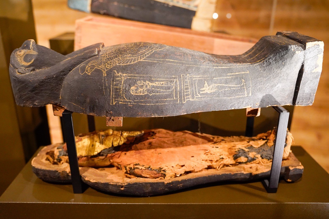 Alte Kornmumie aus Ägypten