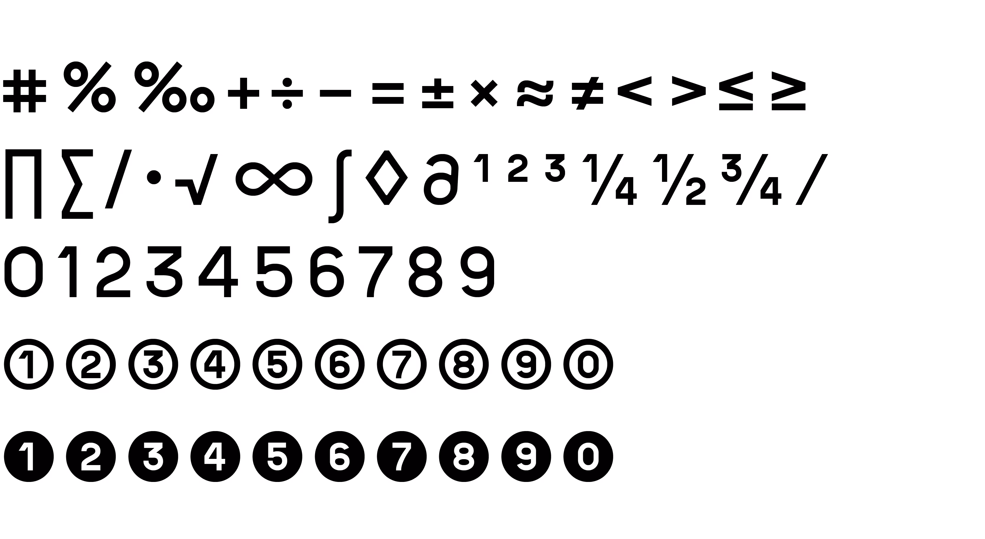 Frieston font layout mockup