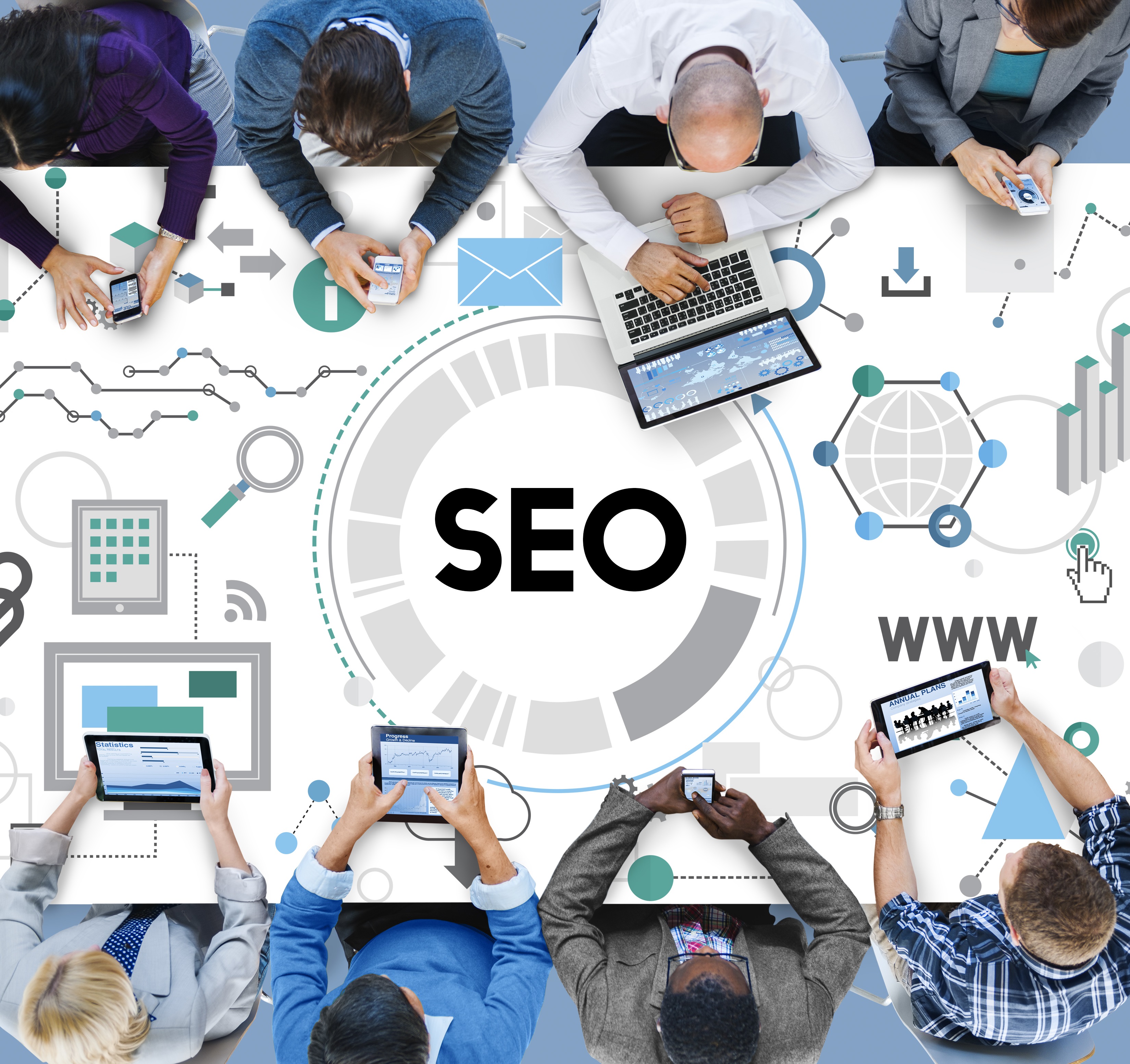 Search analytics on screen, illustrating affordable SEO for Melbourne businesses