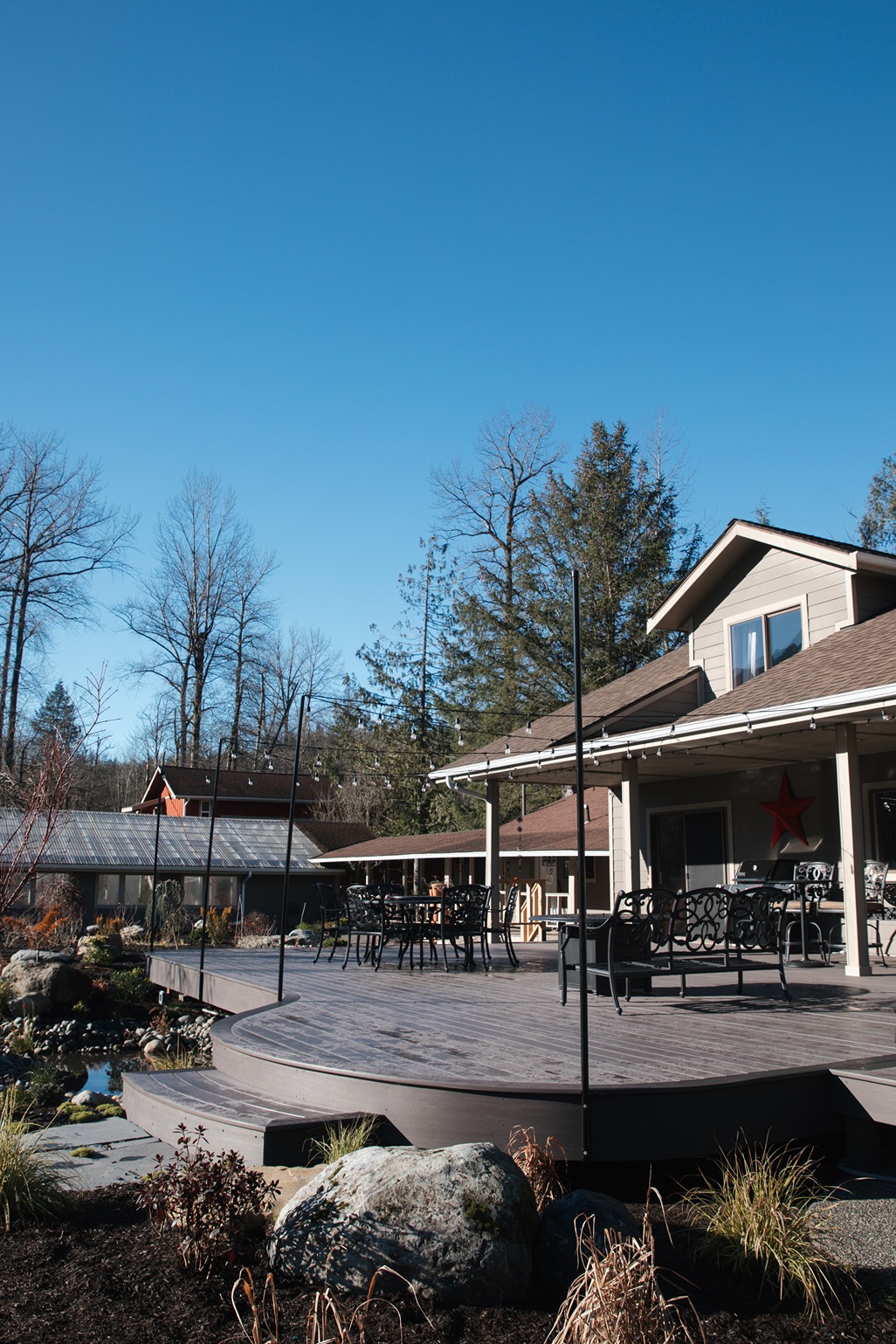Custom Outdoor Living Space – North Bend After