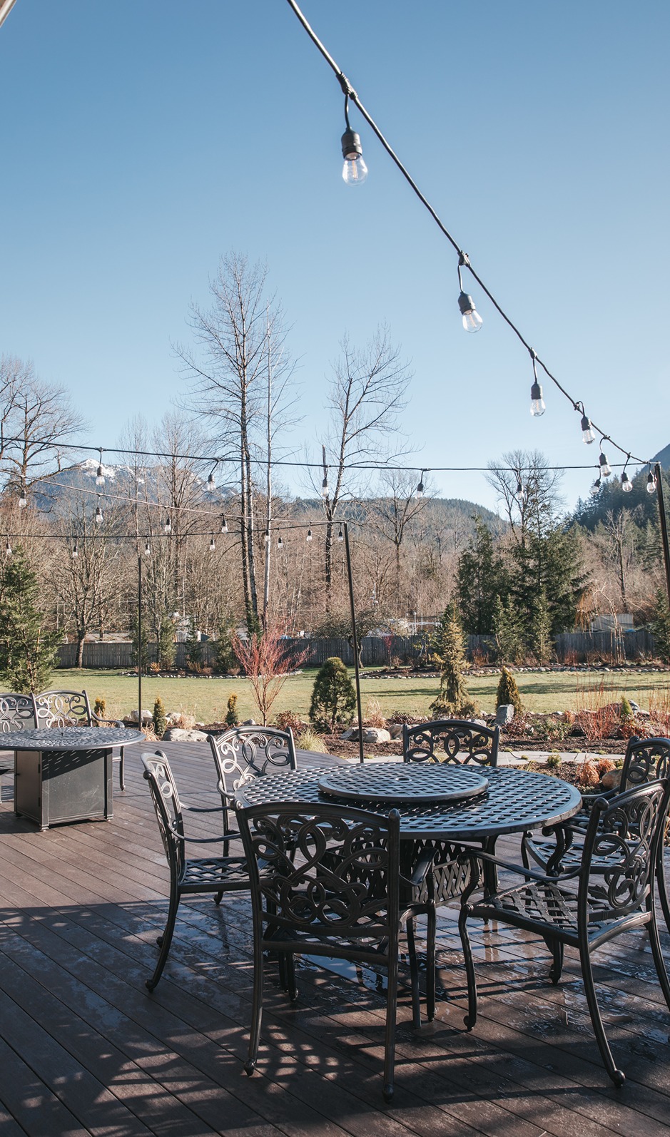 Custom Outdoor Living Space – North Bend After