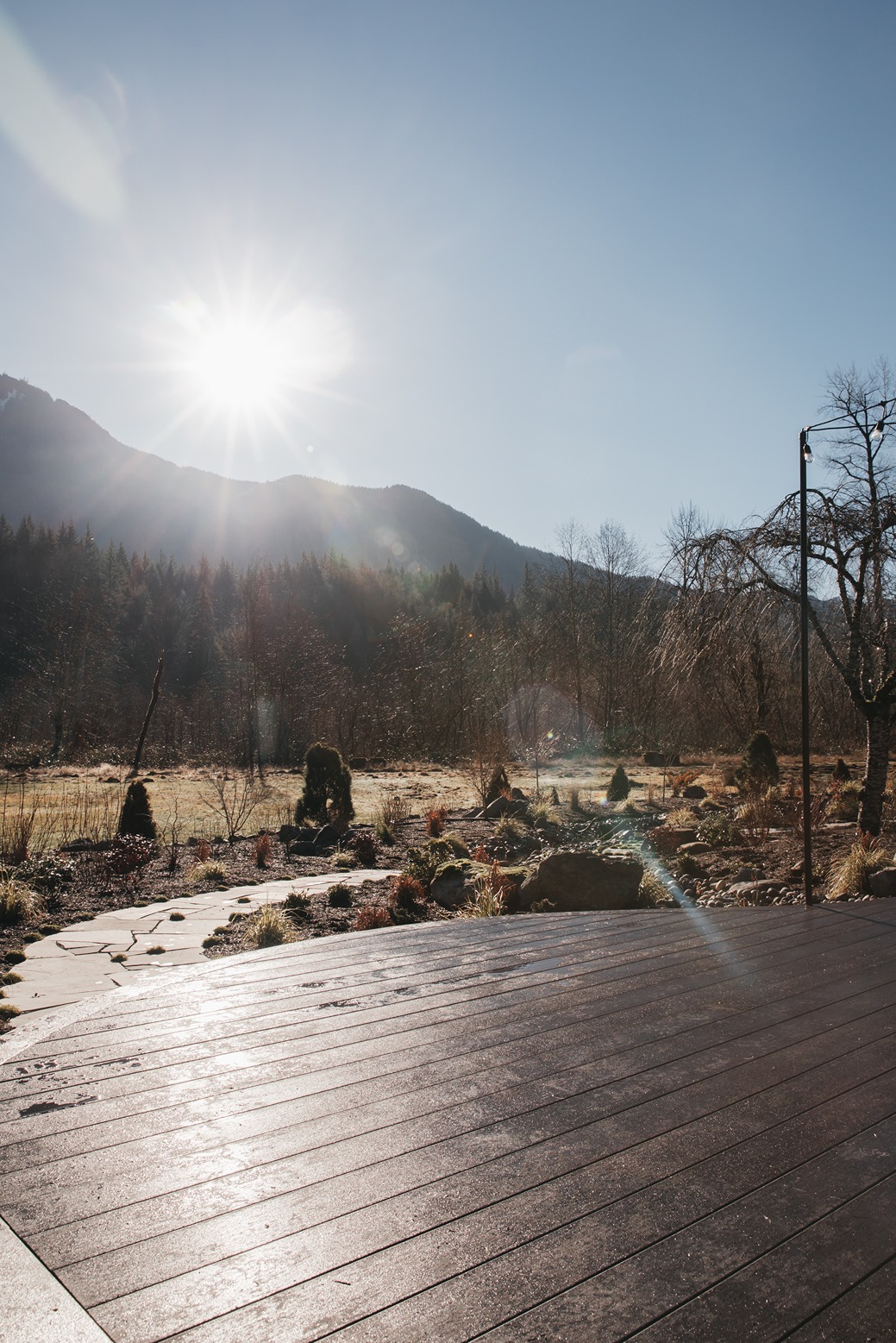Custom Outdoor Living Space – North Bend After