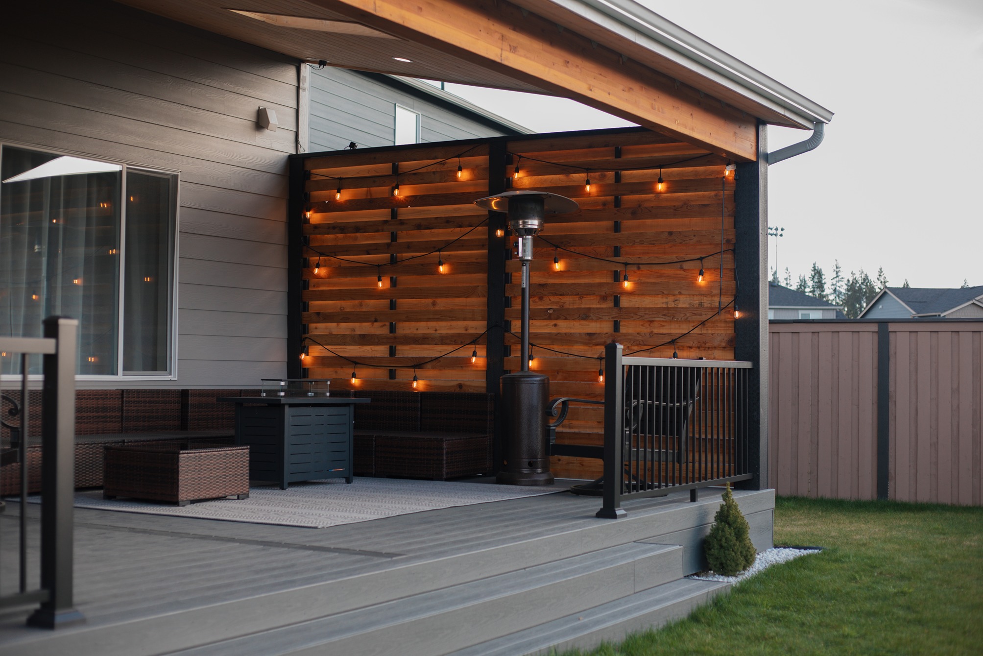Outdoor Living Space – Granite Falls After