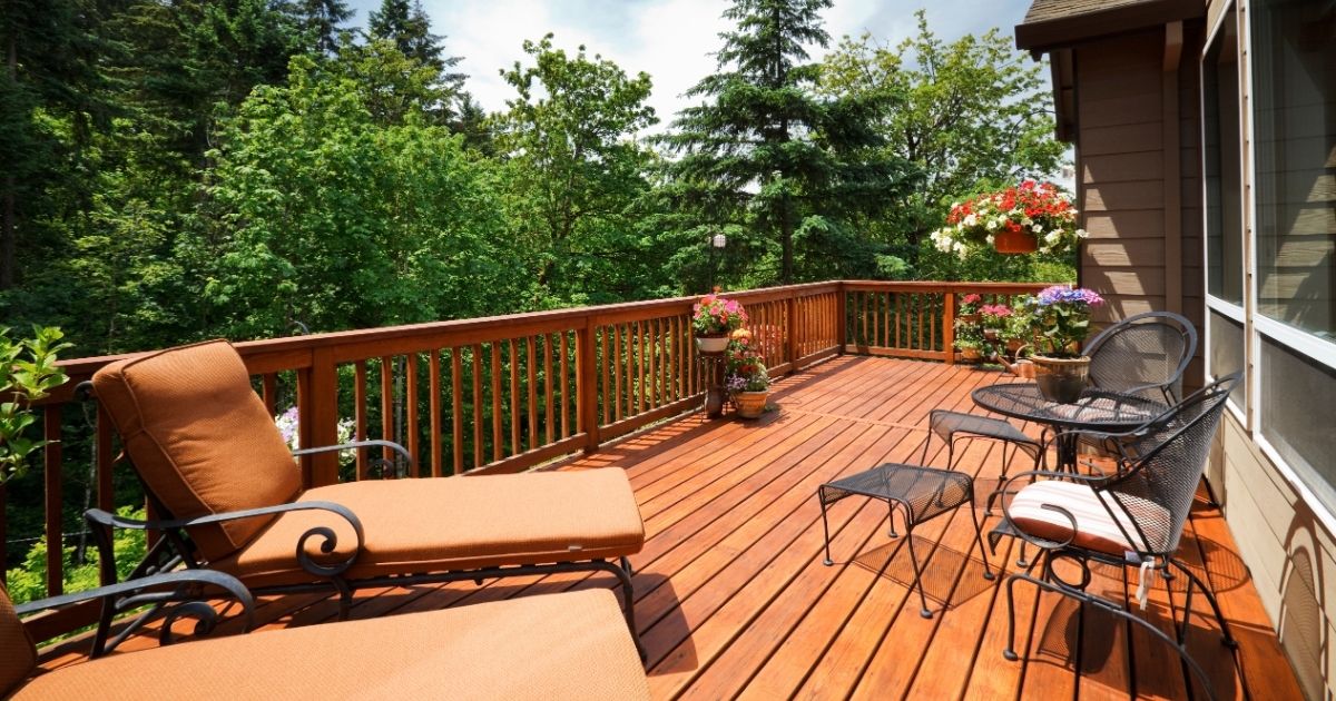 attached deck