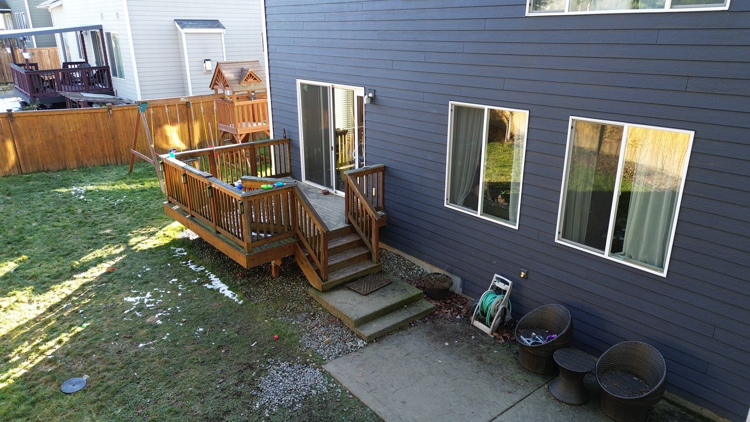 Premium Deck Construction – Lake Stevens Before