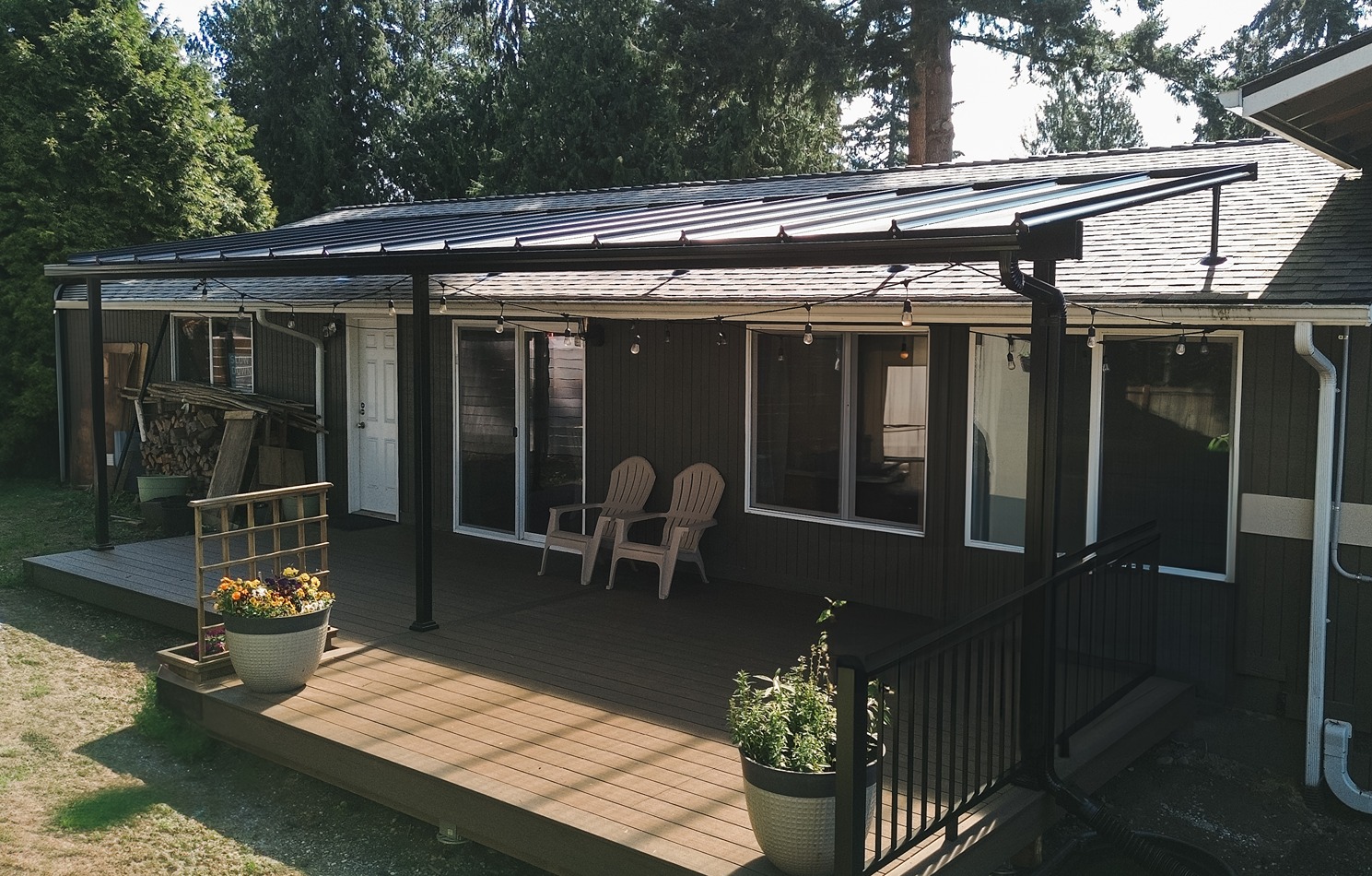 Elevated Outdoor Living with Custom Cover Lynnwood 