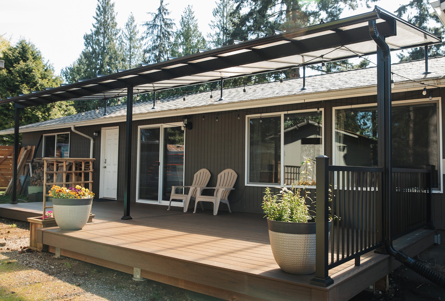 Elevated Outdoor Living with Custom Cover Lynnwood 
