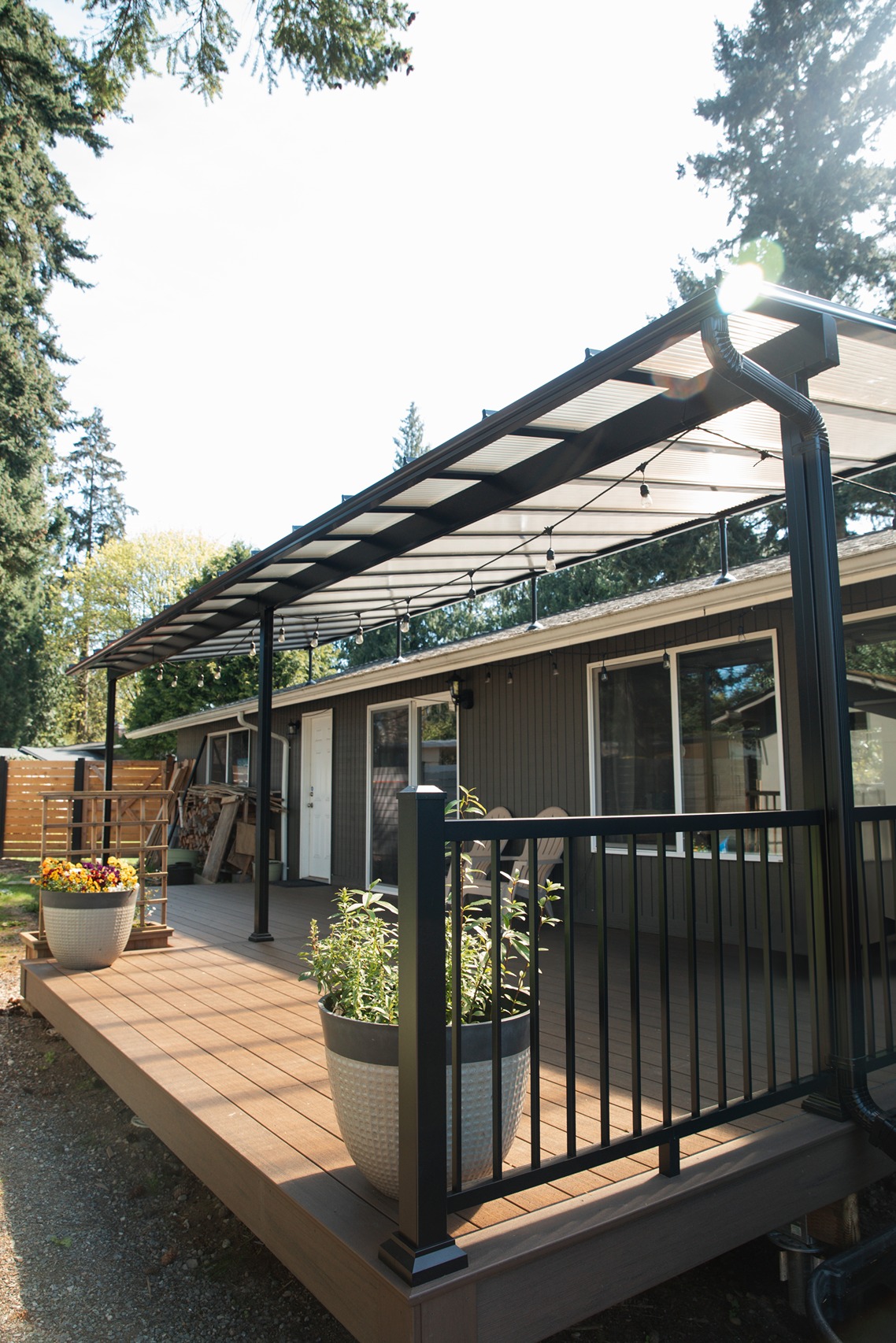 Elevated Outdoor Living with Custom Cover Lynnwood 