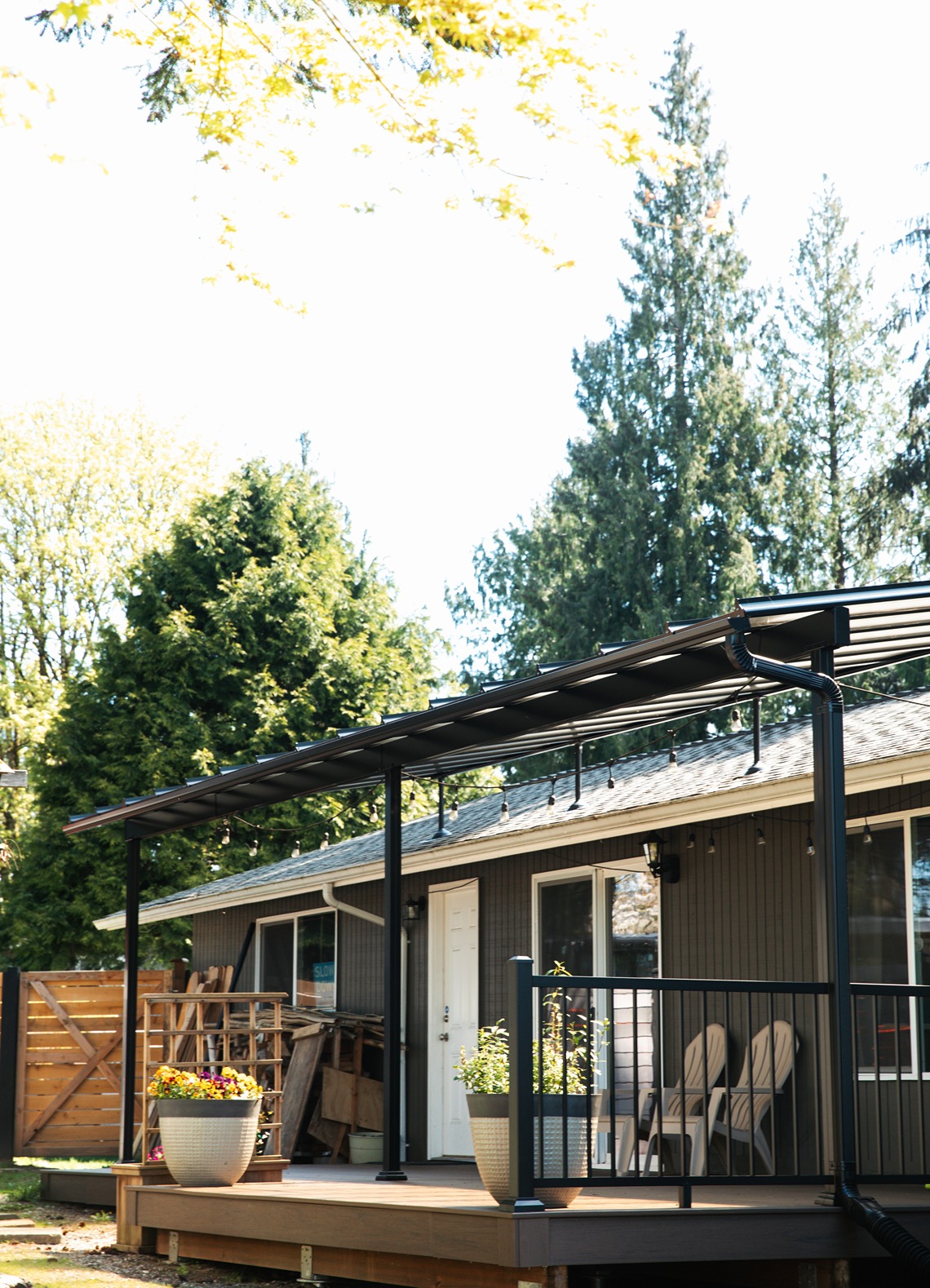 Elevated Outdoor Living with Custom Cover Lynnwood 