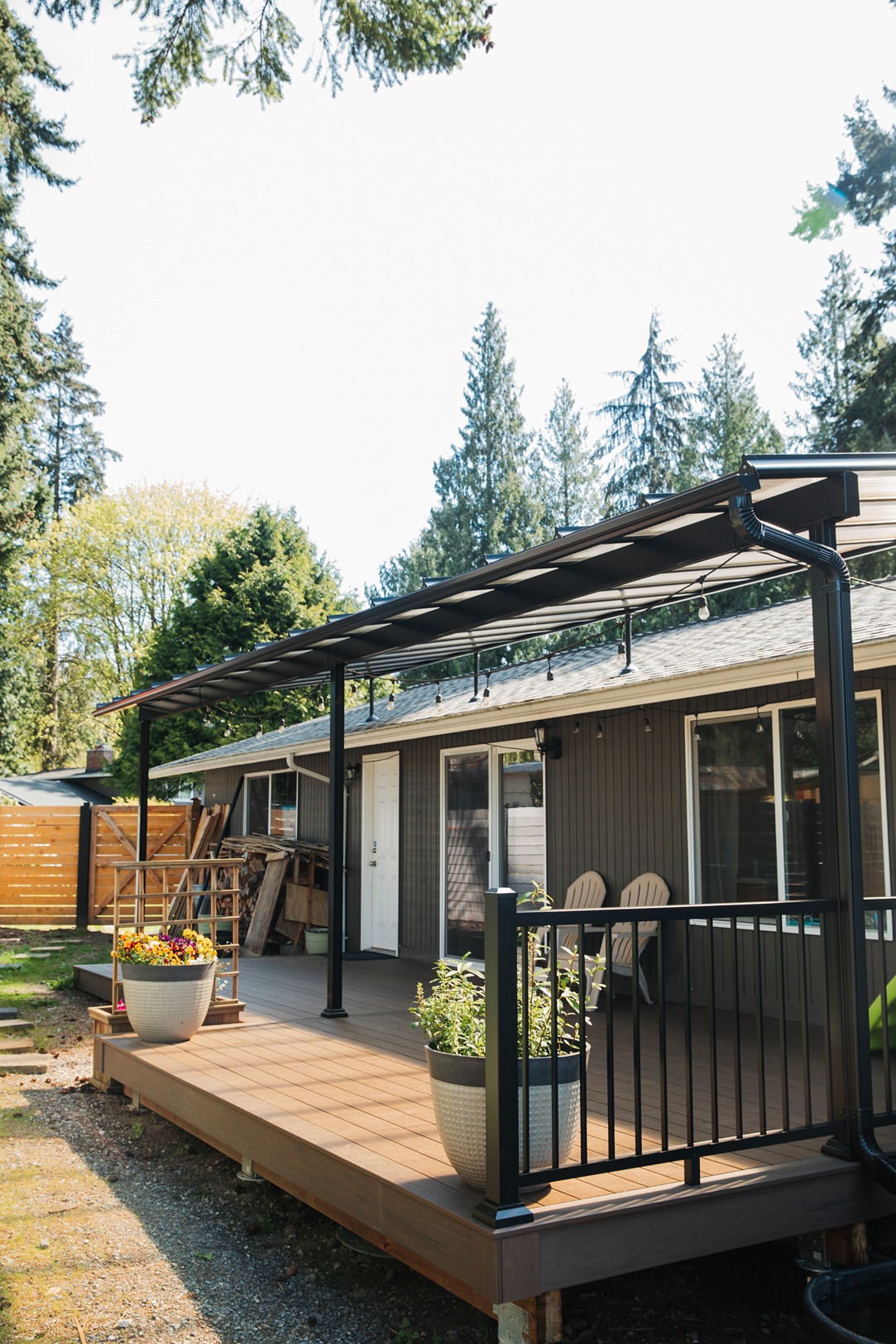 Elevated Outdoor Living with Custom Cover Lynnwood 