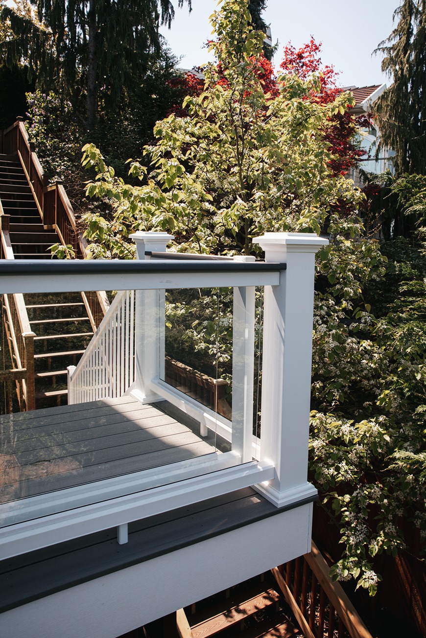 Custom 3-Story Steel Deck in Mukilteo