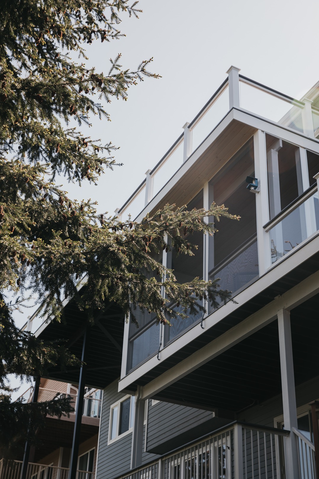 Custom 3-Story Steel Deck in Mukilteo
