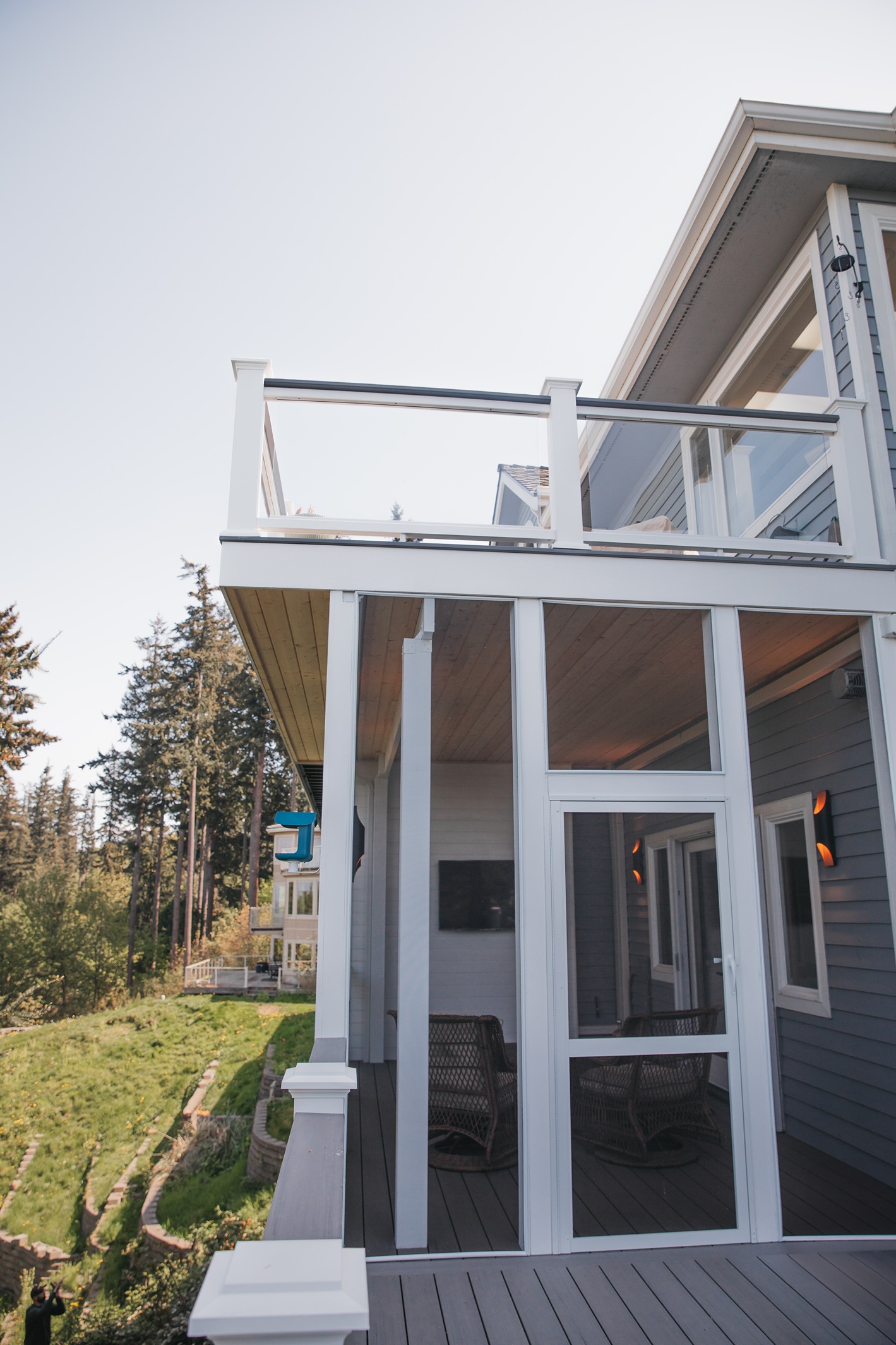Custom 3-Story Steel Deck in Mukilteo