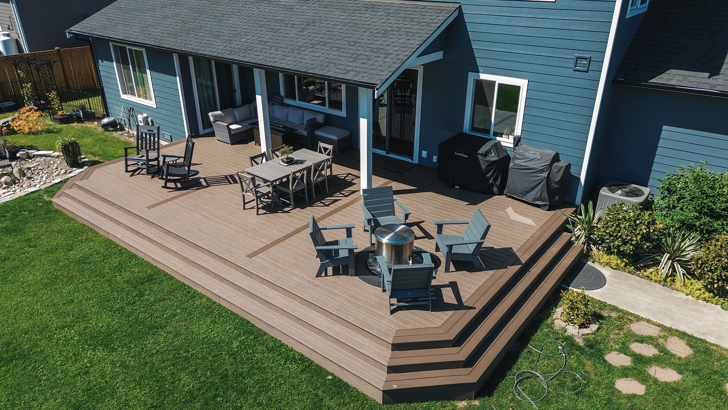 Grand and Seamless Deck Expansion Construction in Arlington