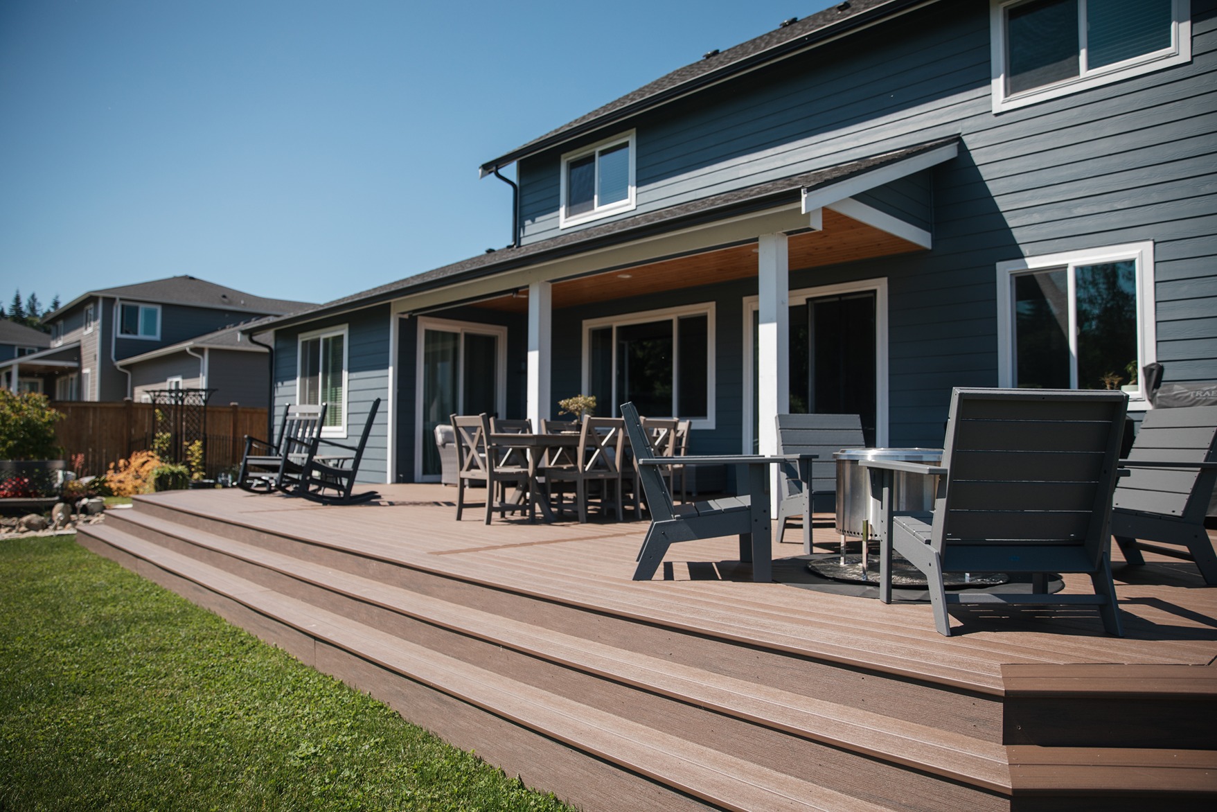 Grand and Seamless Deck Expansion Construction in Arlington