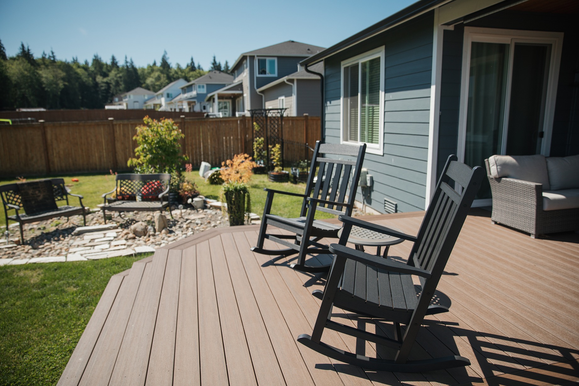 Grand and Seamless Deck Expansion Construction in Arlington
