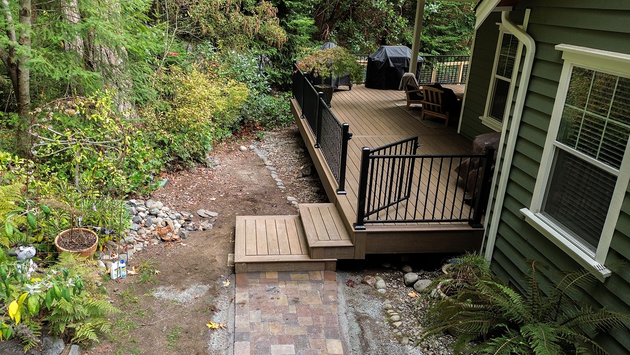 Custom Deck Extension Camano After