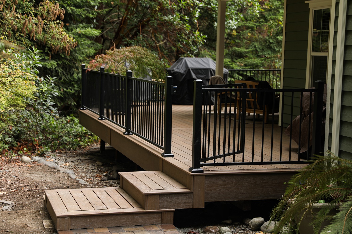 Custom Deck Extension Camano After