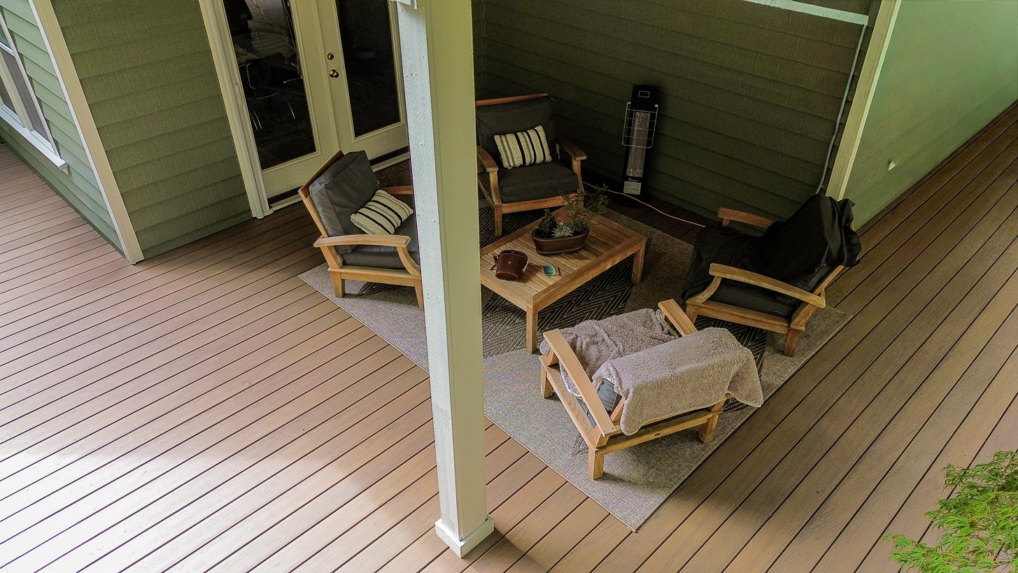 Custom Deck Extension Camano After