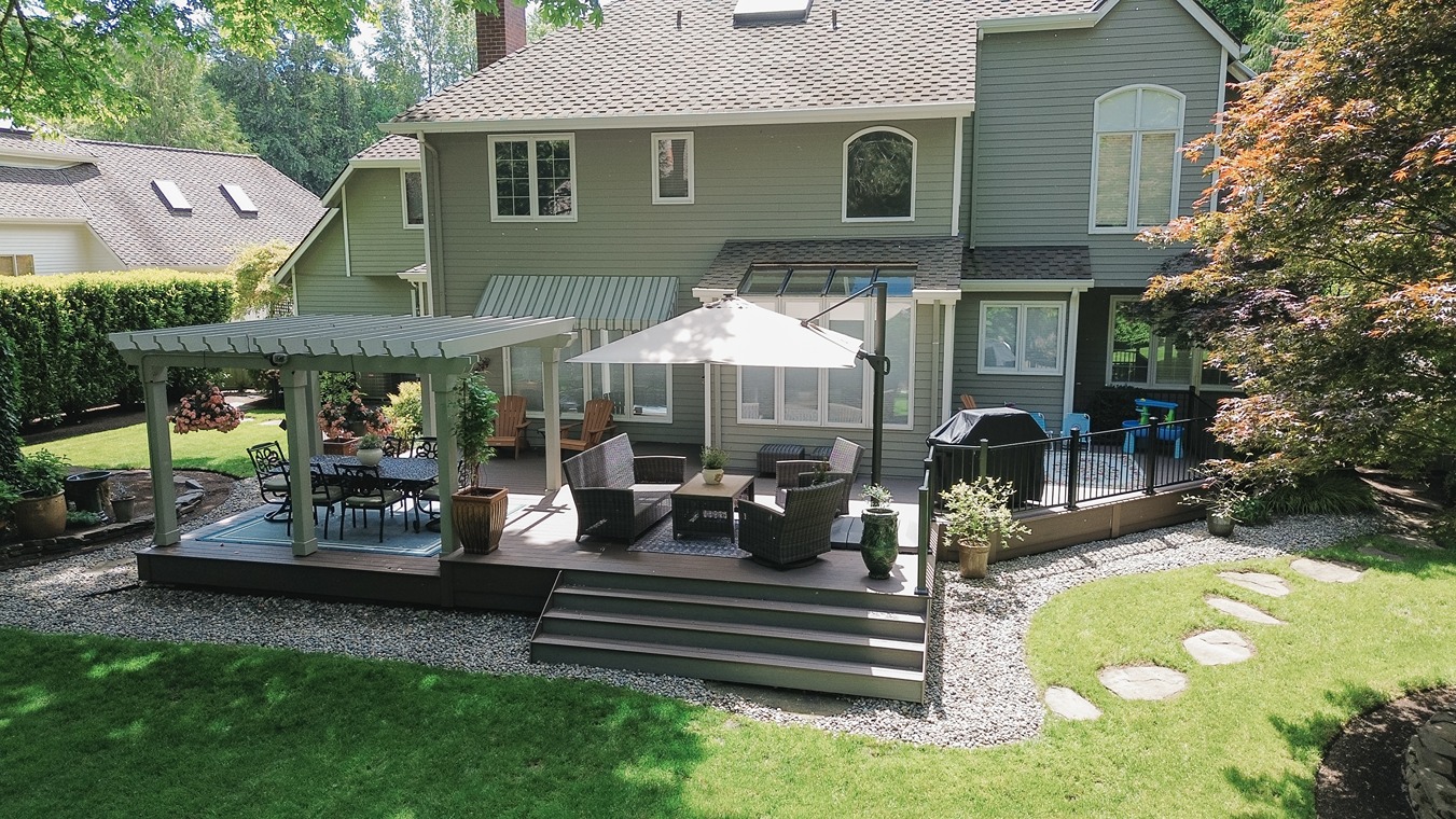 Full Woodinville Deck Redesign Personalized Transformation After