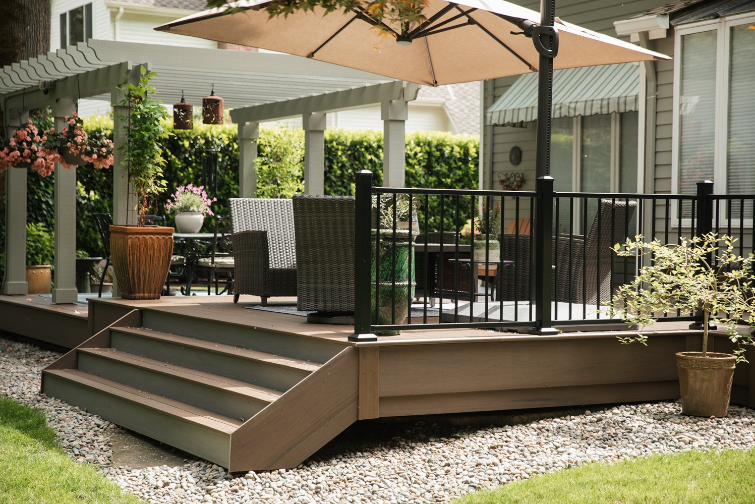 Full Woodinville Deck Redesign Personalized Transformation After