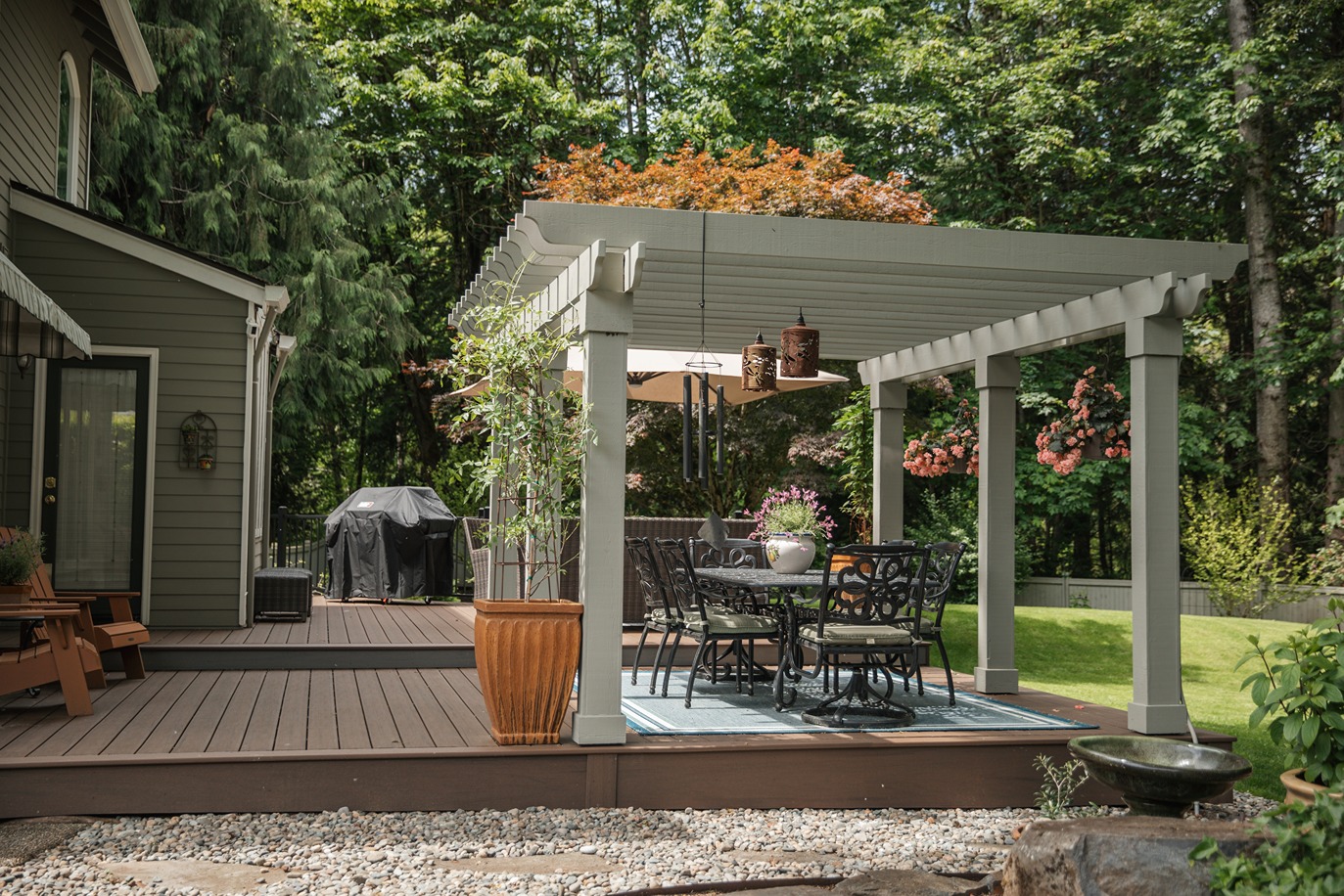 Full Woodinville Deck Redesign Personalized Transformation After