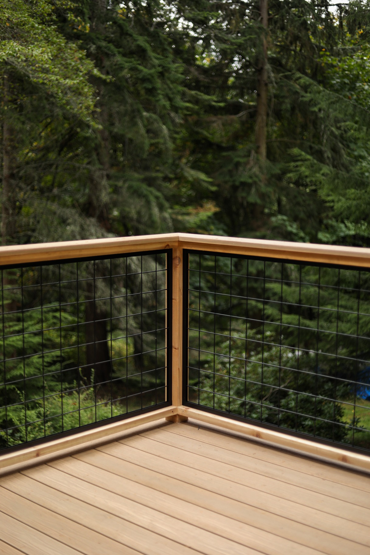 Full Camano Hillside Deck Rebuild After