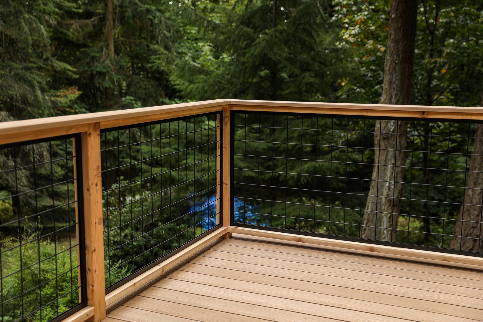 Full Camano Hillside Deck Rebuild After