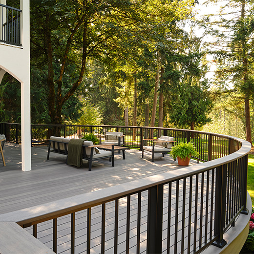 timbertech classic composite deck railing