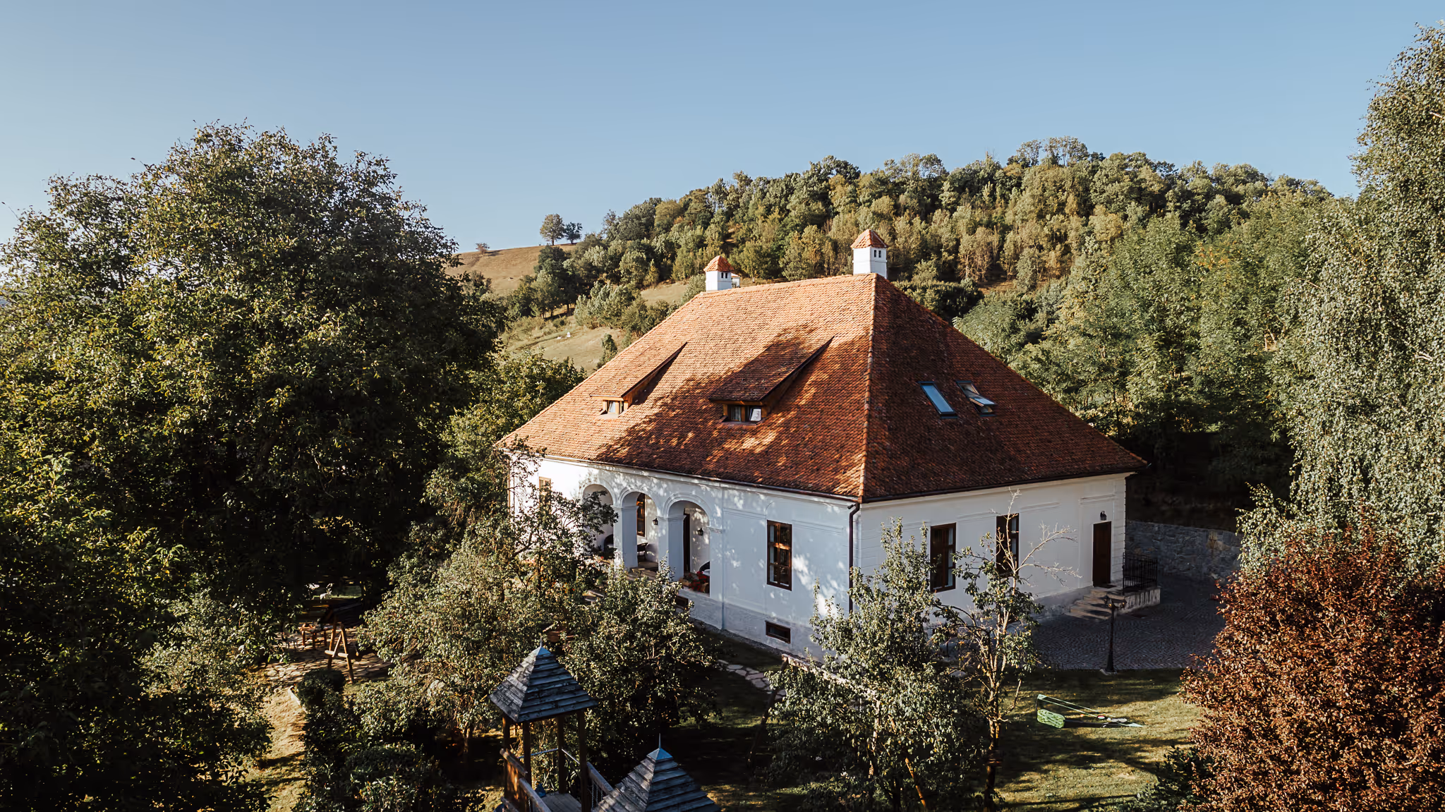Clădirea conacului Gaál din Dalnic.