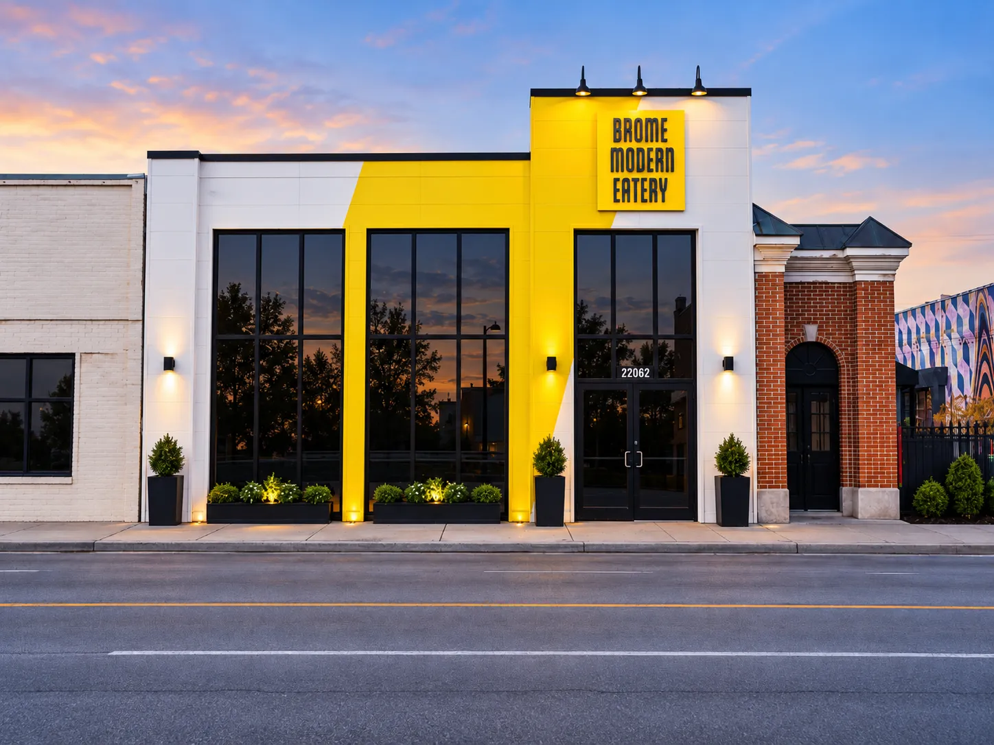 Brome Modern Eatery Dearborn West storefront