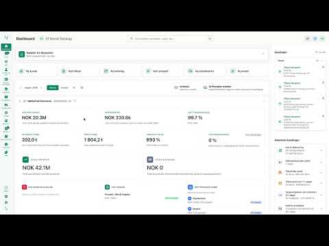 Dashboard – sommer 2026