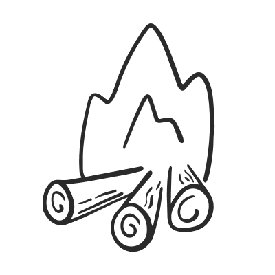 Campfire icon