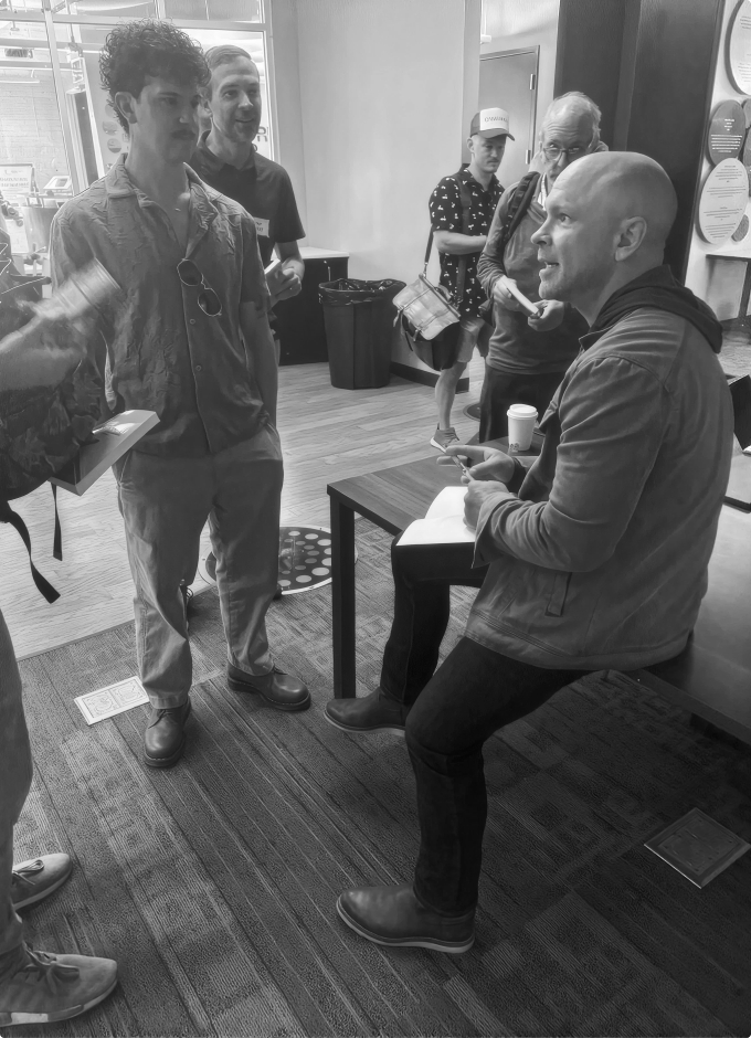 Nigel Book Signing