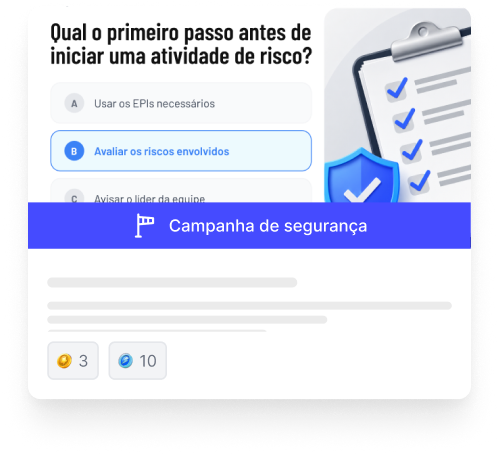 Prévia de post: quiz de segurança no trabalho