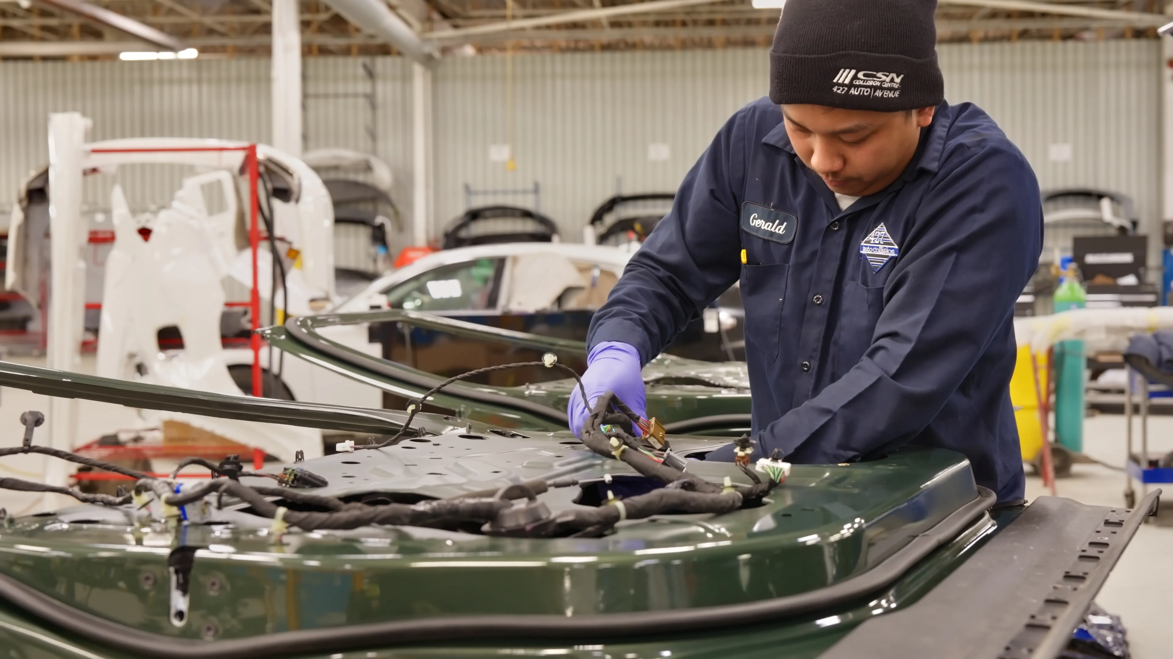 Tesla Mechanical Repairs - CSN 427 Auto Collision