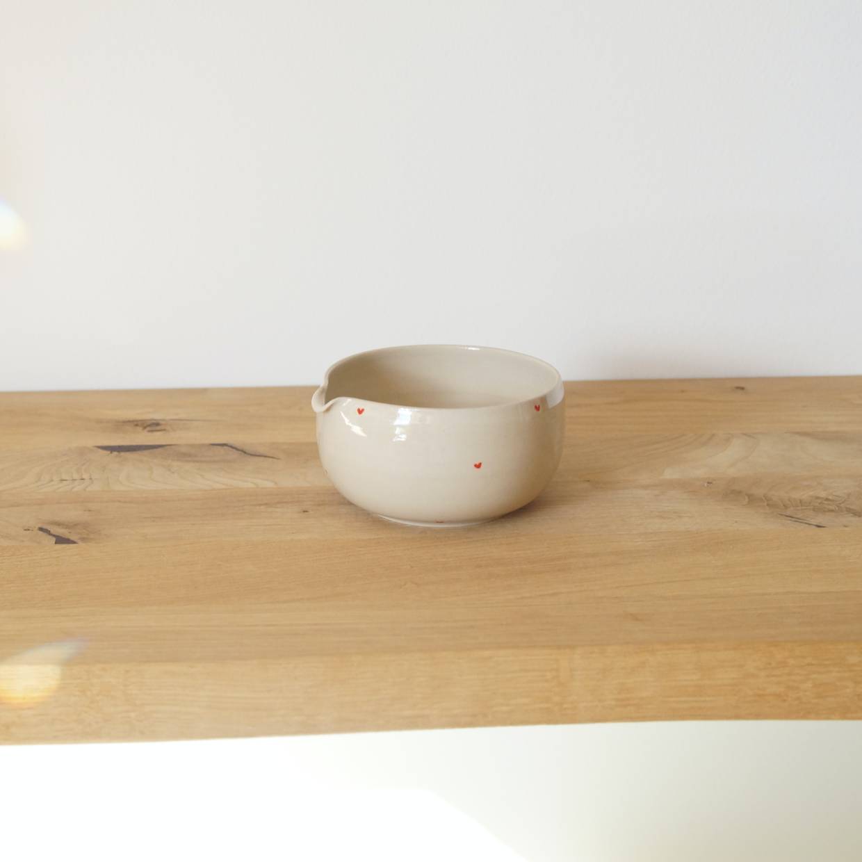 Matca Set mit kleinen Herzen